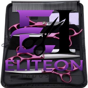 Rose Purple Handel ( Pet Grooming Scissors )
