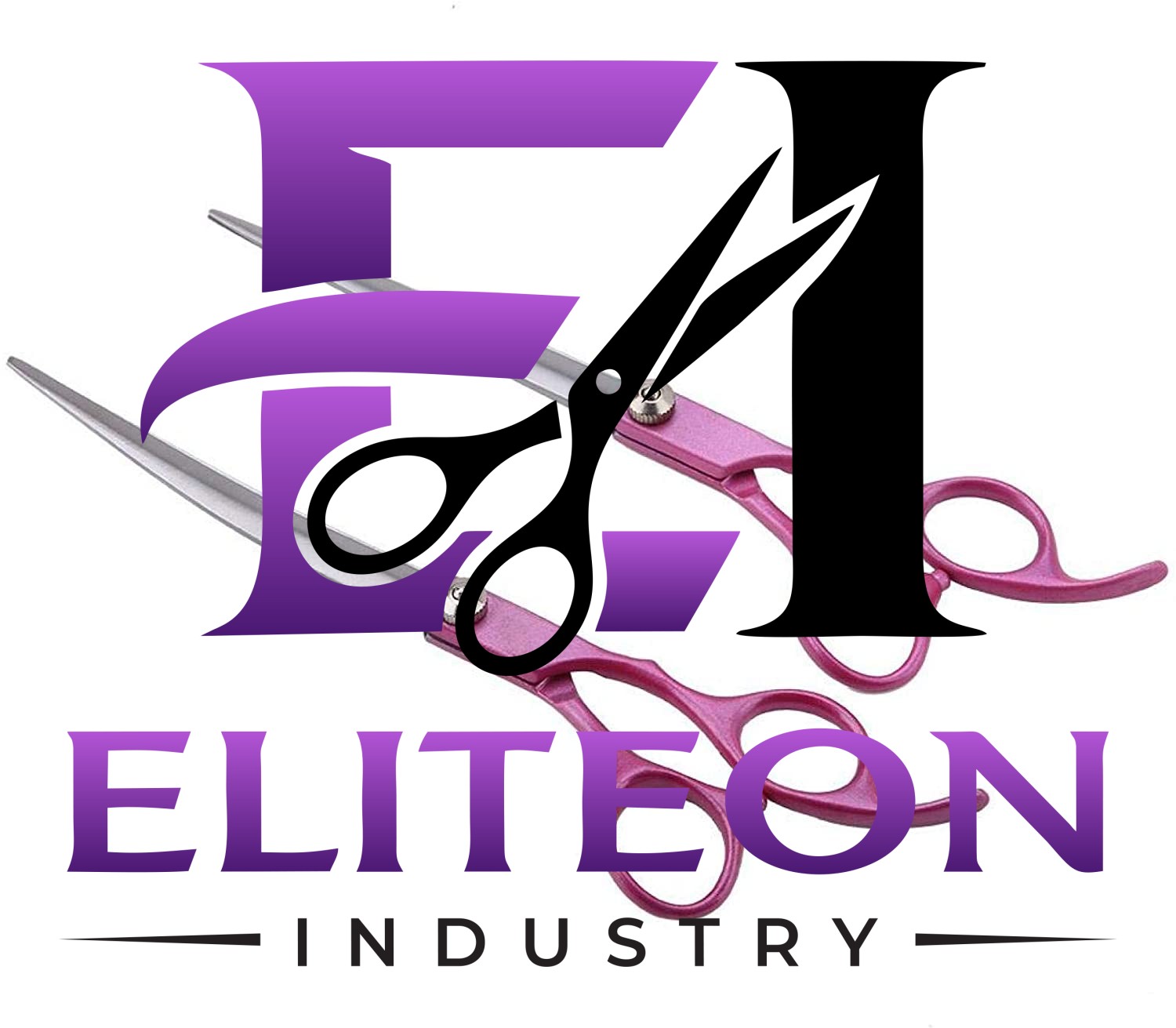 Rose Purple Handel ( Pet Grooming Scissors ) - Image 4