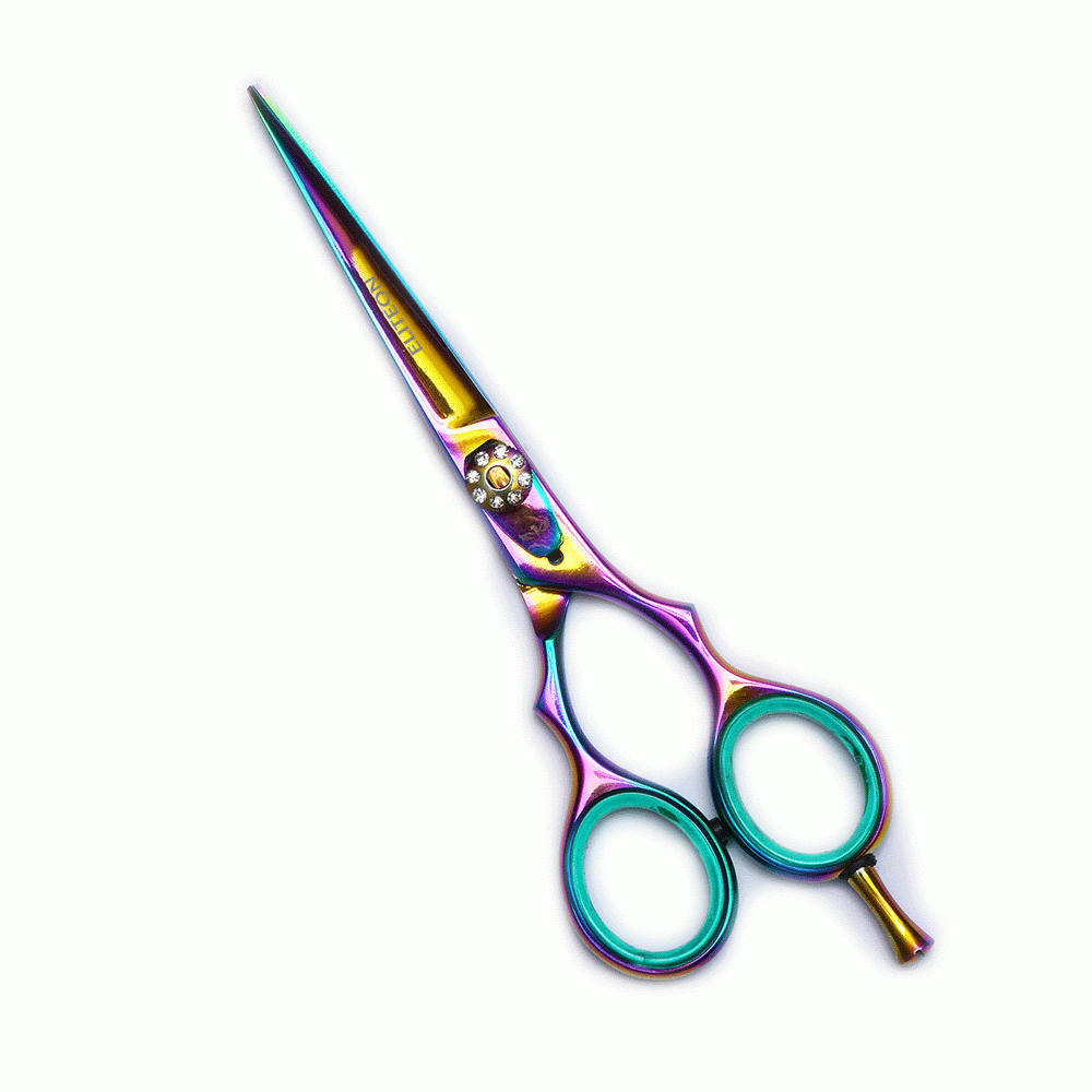 Professional Hair Cutting Scissor with  razor edge. Multicolor Coating