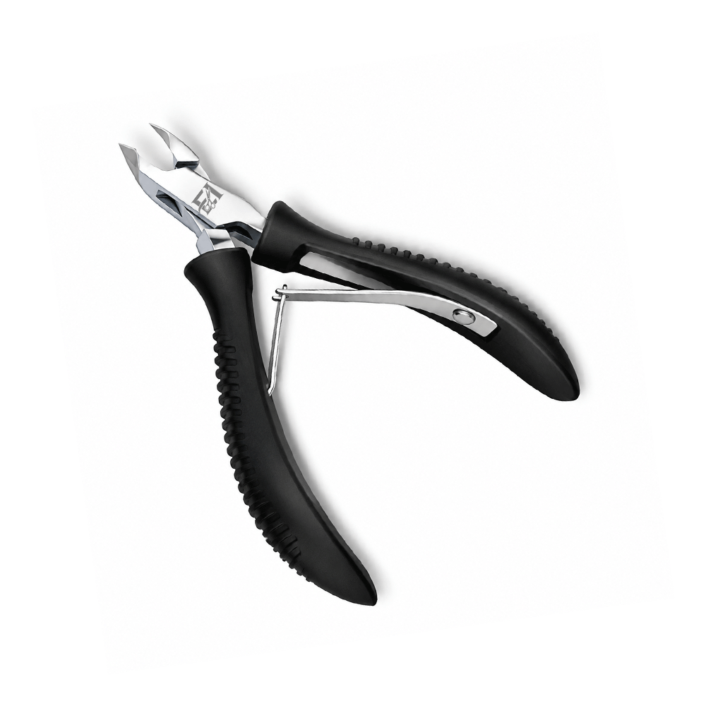 Cuticle Nipper, Double Spring. Plastic Grip